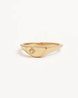 BY CHARLOTTE | 18K GOLD VERMEIL LOTUS RING