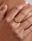 BY CHARLOTTE | LUCKY HORSESHOE RING - 8