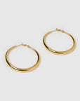 ARMS OF EVE | RILEY GOLD HOOP EARRINGS - LARGE