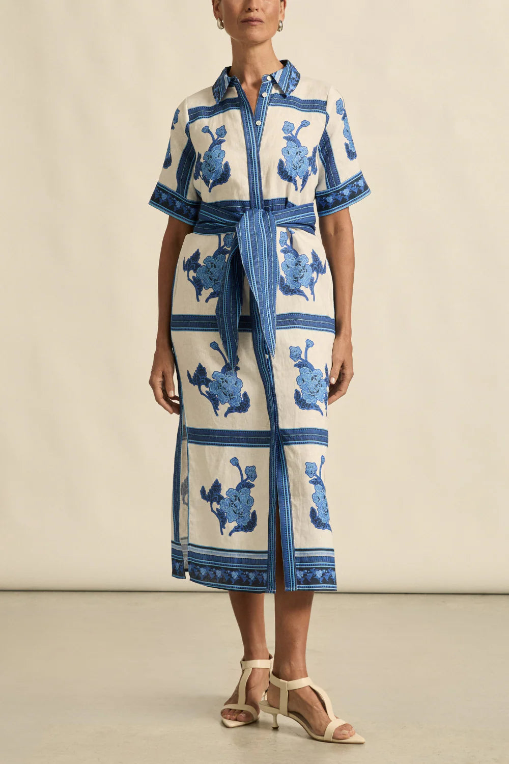 ZOE KRATZMANN | ROAM DRESS - AZURE COLLAGE