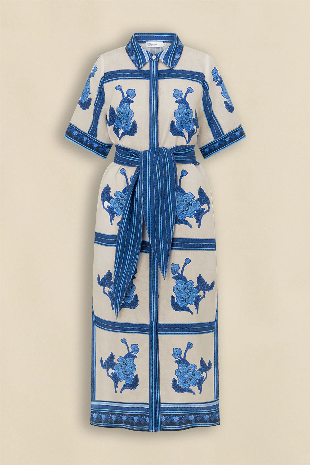 ZOE KRATZMANN | ROAM DRESS - AZURE COLLAGE