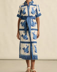 ZOE KRATZMANN | ROAM DRESS - AZURE COLLAGE