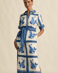 ZOE KRATZMANN | ROAM DRESS - AZURE COLLAGE