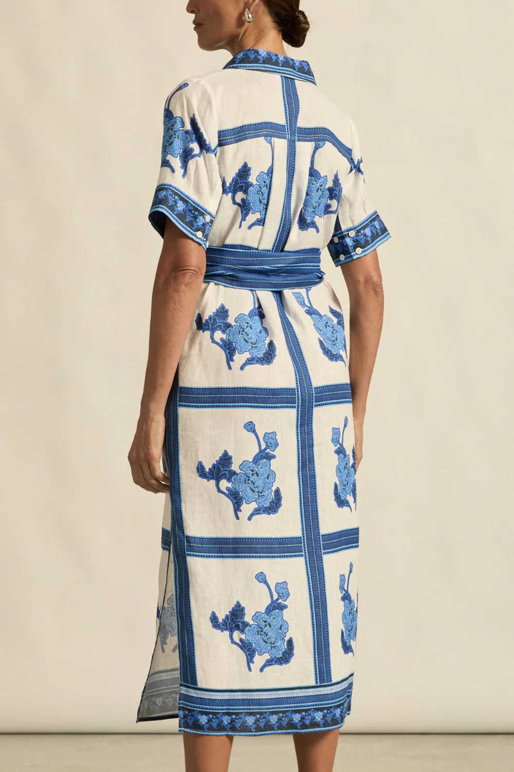 ZOE KRATZMANN | ROAM DRESS - AZURE COLLAGE