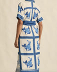 ZOE KRATZMANN | ROAM DRESS - AZURE COLLAGE