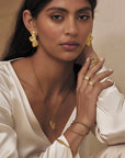 ARMS OF EVE | STASSIA GOLD EARRINGS
