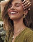 ARMS OF EVE | STASSIA GOLD EARRINGS