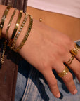 ARMS OF EVE | TINKA GOLD BRACELET - STONE