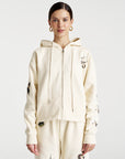 SUMMI SUMMI | MOTIF HOODIE - VANILLA