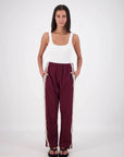 JASMINE ALEXA | PANAREA TRACKPANT - PLUM