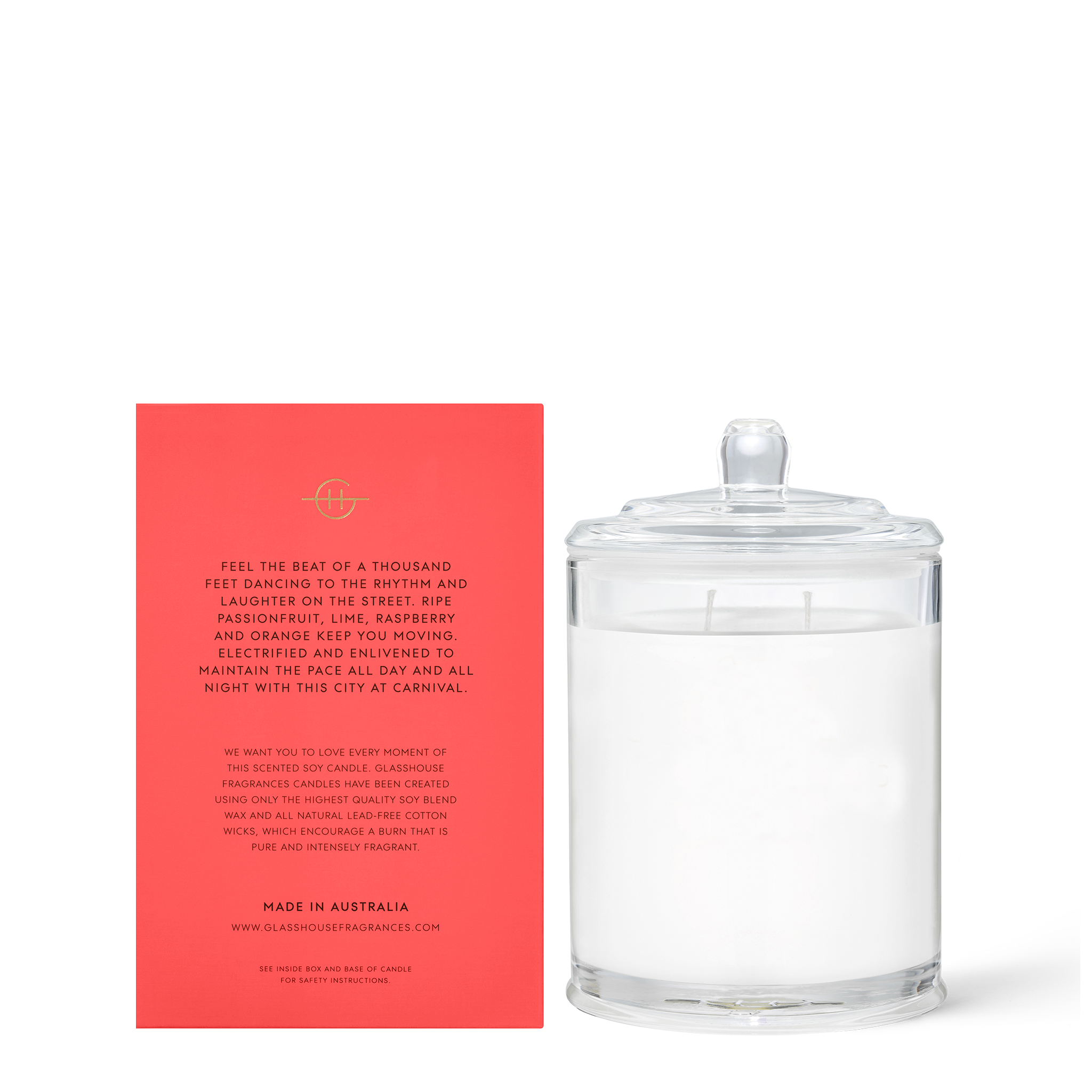 GLASSHOUSE | ONE NIGHT IN RIO - 380G CANDLE