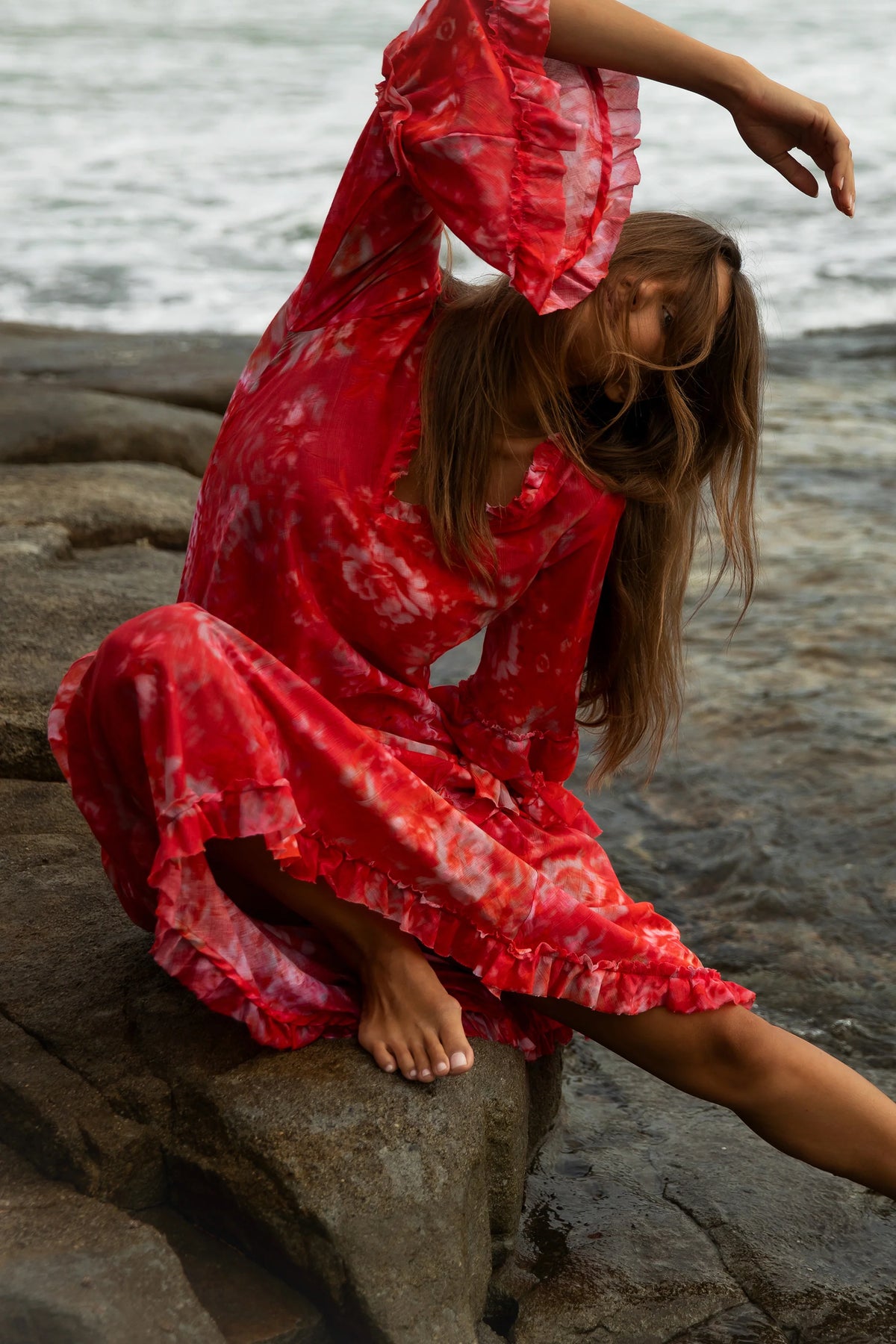 ONE SEASON | LONG INDI - ROSE ROUGE
