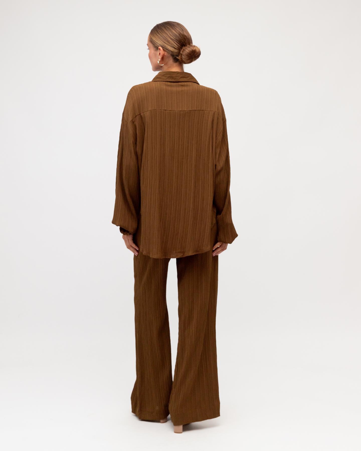 MINT | TIA BALLOON SLEEVE SHIRT
