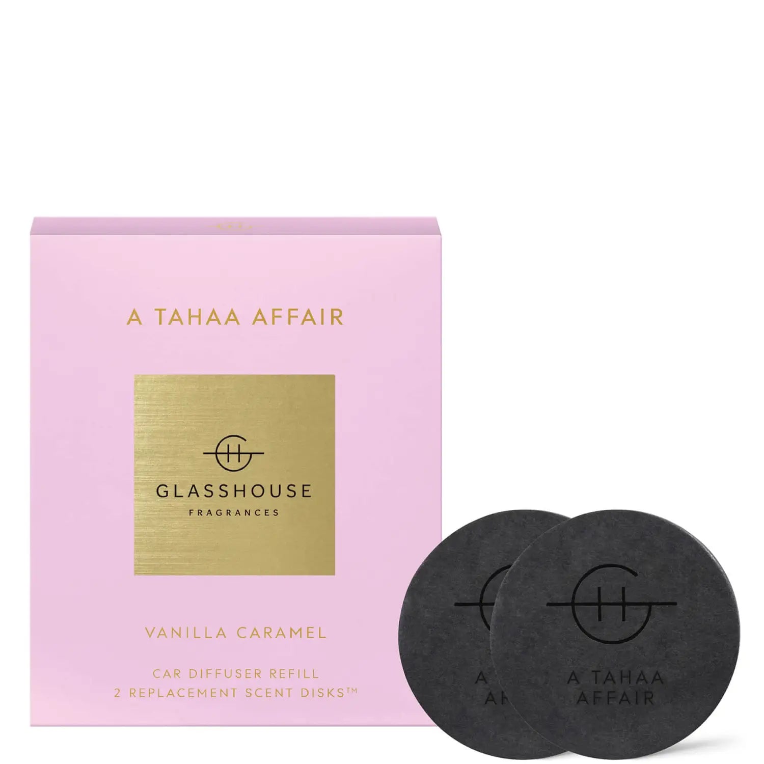 GLASSHOUSE | REPLACEMENT CAR DIFFUSER SCENT DISCS - TAHAA AFFAAIR