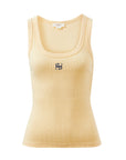 CERES LIFE | ZOE CONTOUR TANK - BUTTER