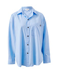 CERES LIFE | PETA OVERSIZED SHIRT - SKY BLUE