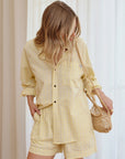 CERES LIFE | PETA OVERSIZED SHIRT - FADED SUN CHECK