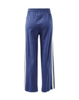 CERES LIFE | GIGI WIDE LEG TERRY TRACKPANT - WASHED NAVY