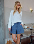 CERES LIFE | WEEKENDER SHORT - FRESH INDIGO
