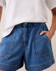 CERES LIFE | WEEKENDER SHORT - FRESH INDIGO