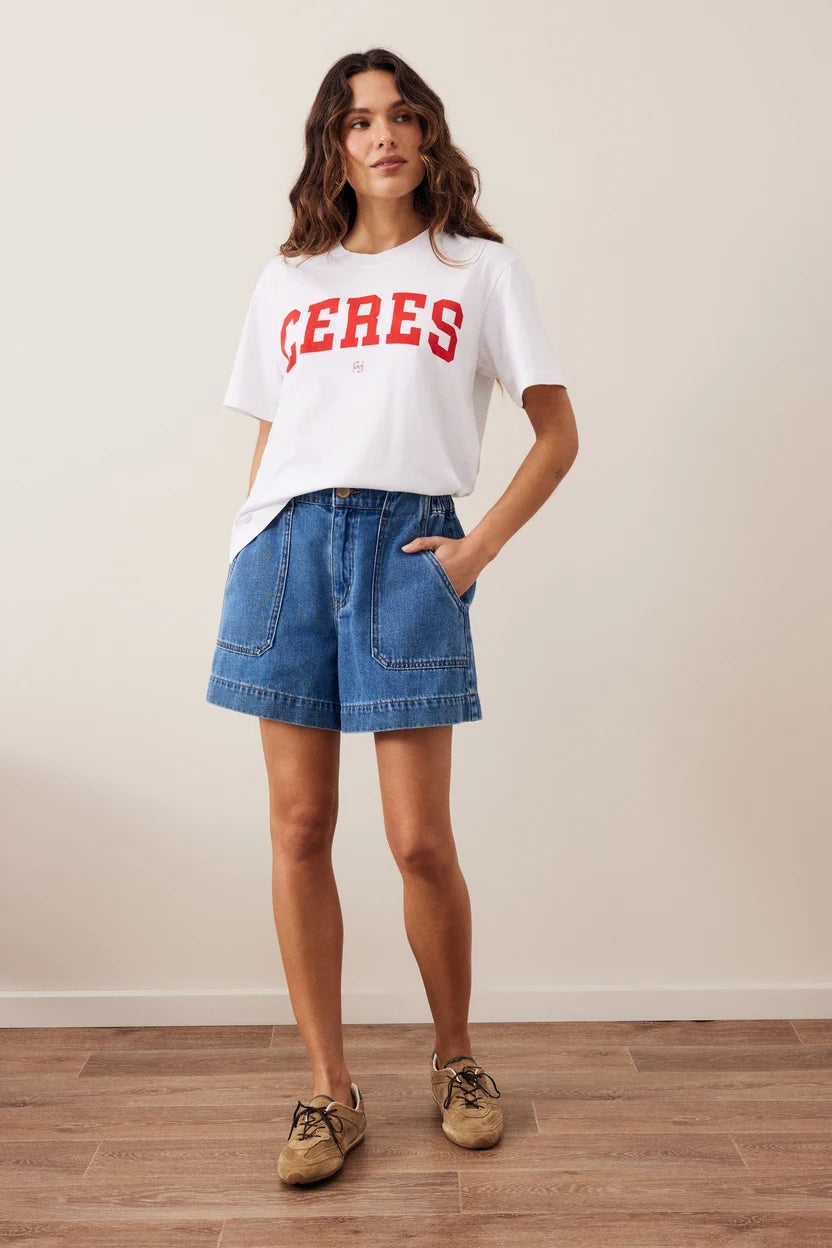 CERES LIFE | WEEKENDER SHORT - FRESH INDIGO