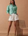 CERES LIFE | WEEKENDER SHORT - FRESH ECRU