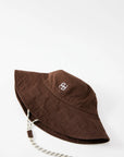 CERES LIFE | POLLY BUCKET HAT - BRUNETTE