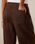 CERES LIFE | JESSIE BARREL PANT - CHOCOLATE