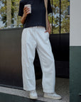 CERES LIFE | JESSIE BARREL PANTS - FRESH ECRU