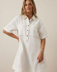 CERES LIFE | MILLY SHORT SLEEVE MINI DRESS