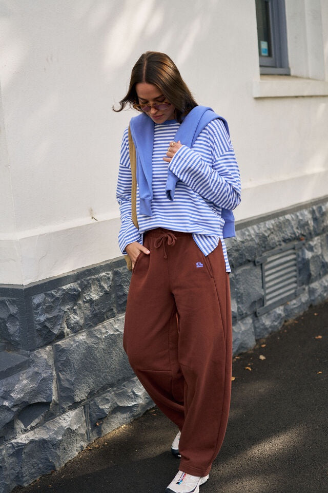 CERES LIFE | ELISE TRACKPANT - BURNT TOFFEE