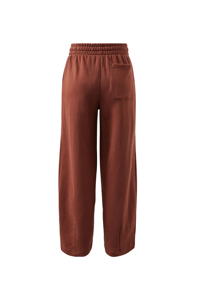 CERES LIFE | ELISE TRACKPANT - BURNT TOFFEE