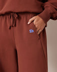 CERES LIFE | ELISE TRACKPANT - BURNT TOFFEE