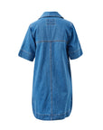 CERES LIFE | BONNIE RELAXED SHIRT DRESS - FRESH INDIGO