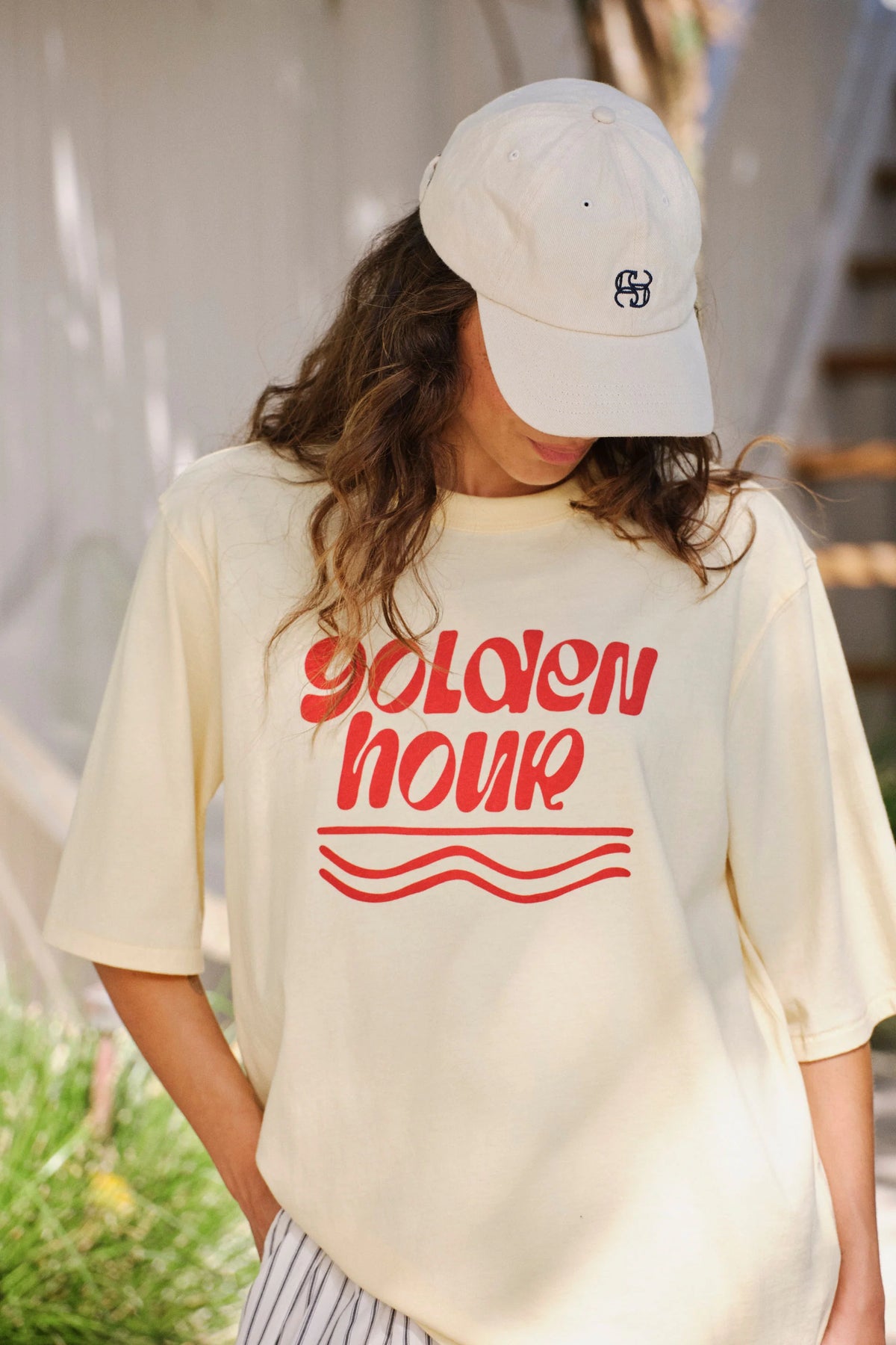 CERES LIFE | LUNA RELAXED TEE - BUTTER