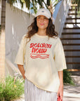 CERES LIFE | LUNA RELAXED TEE - BUTTER