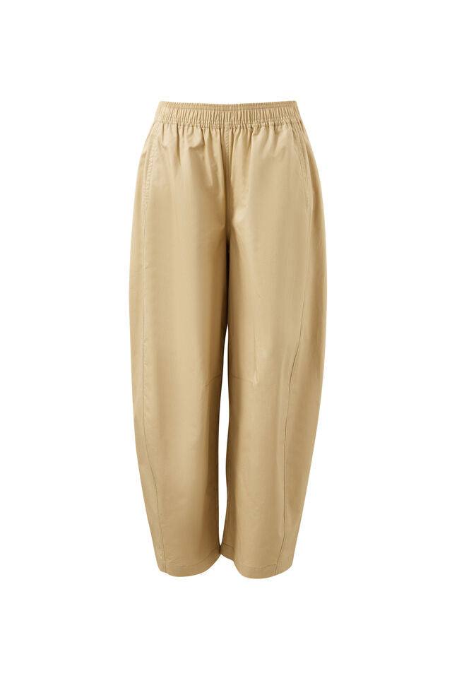 CERES LIFE | BELLA BARREL PANT - BURNT BUTTER