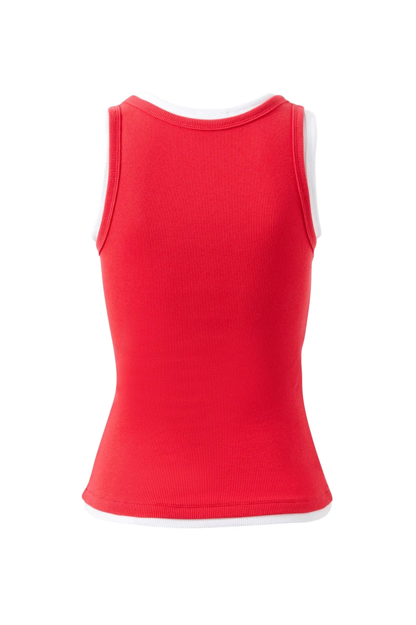 CERES LIFE | SKYLAR LAYERED RIB TANK