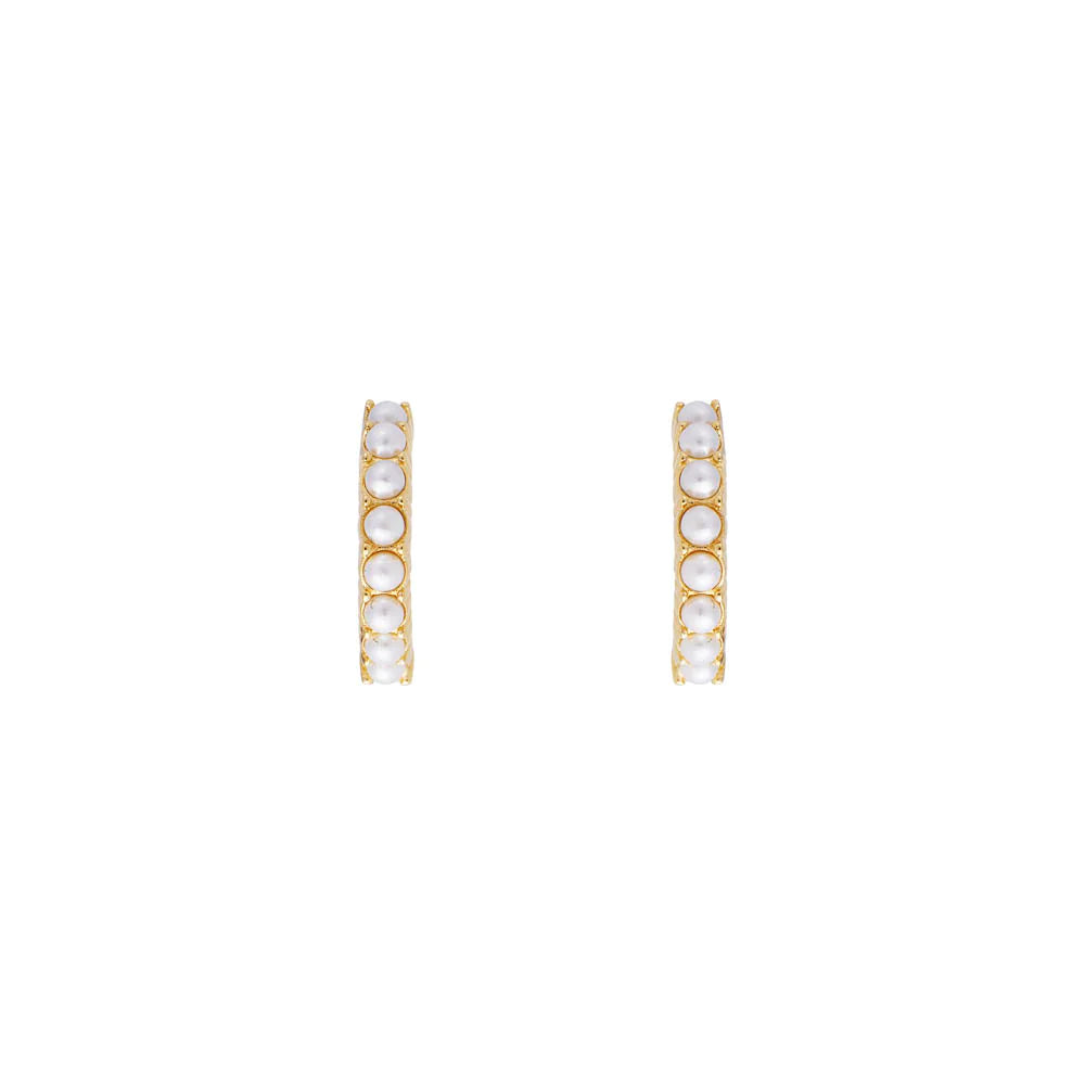 FAIRLEY | SLIM CRYSTAL PEARL MIDI HOOP