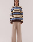 SOVERE | HALLAND STRIPE CREW KNIT