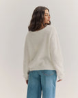WORLD OF NOMADS | STELLA BOAT NECK KNIT - SNOW