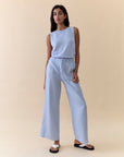 LITTLE LIES | SPRING TANK - SOFT BLUE