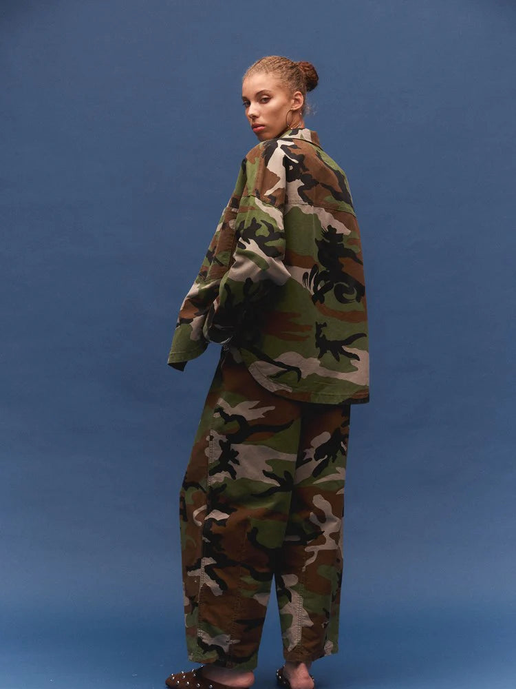 KINGA CSILLA | CAMUFFARE PALLET PANT