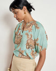 ZOE KRATZMANN | PERCEIVE TOP - MINT KGARI