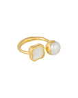 FAIRLEY | PEARL AND MOTHER OF PEARL RING