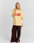MAKU | CIAO OVERSIZED TEE - BUTTER