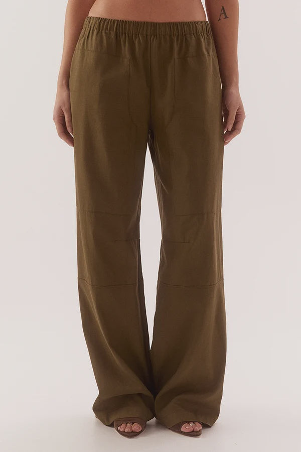 SOVERE | REMY PANT - DEEP KHAKI