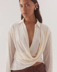 SOVERE | SELEN SHIRT -  CHALK