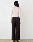 ESMAEE | MERCER PANT - DARK CHOCOLATE