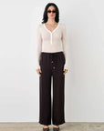 ESMAEE | MERCER PANT - DARK CHOCOLATE